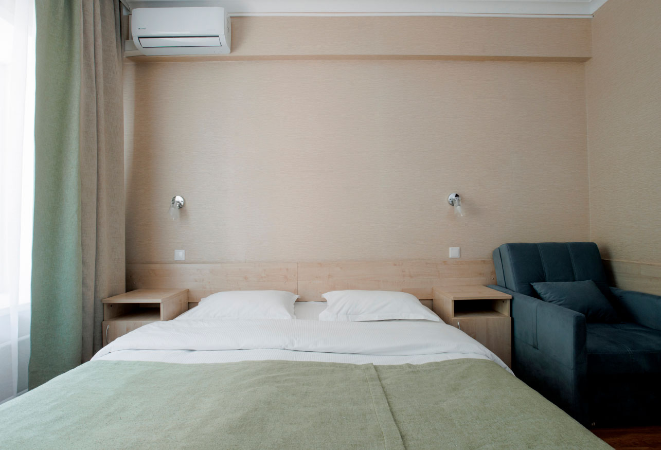 Семейный 1-комнатный (без балкона)