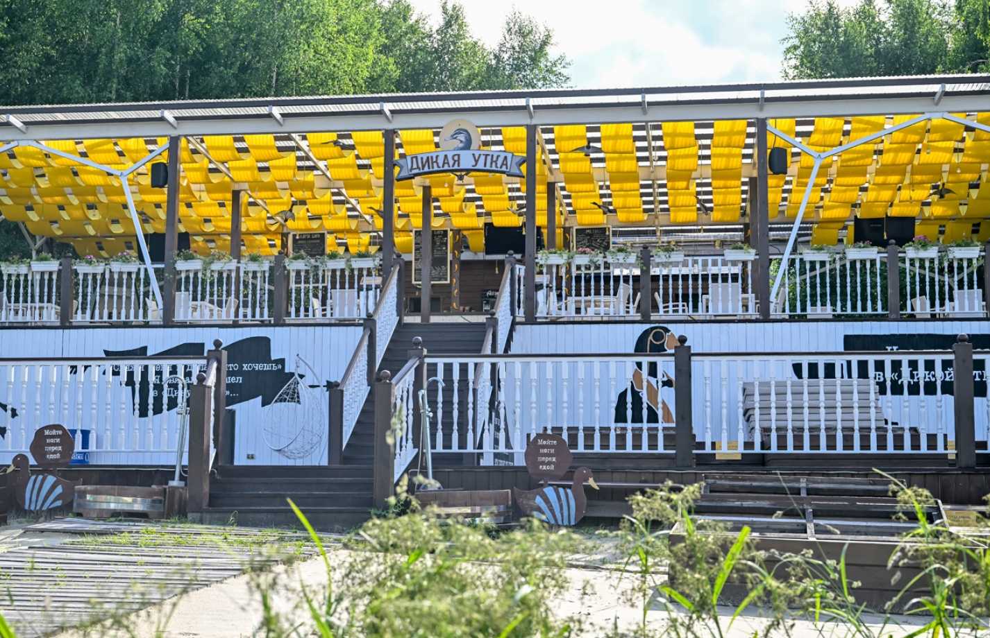 Пляжный бар «Дикая утка»